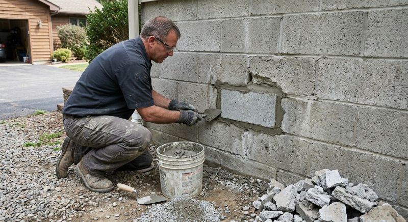 Block Wall Repair in Larkspur, CA