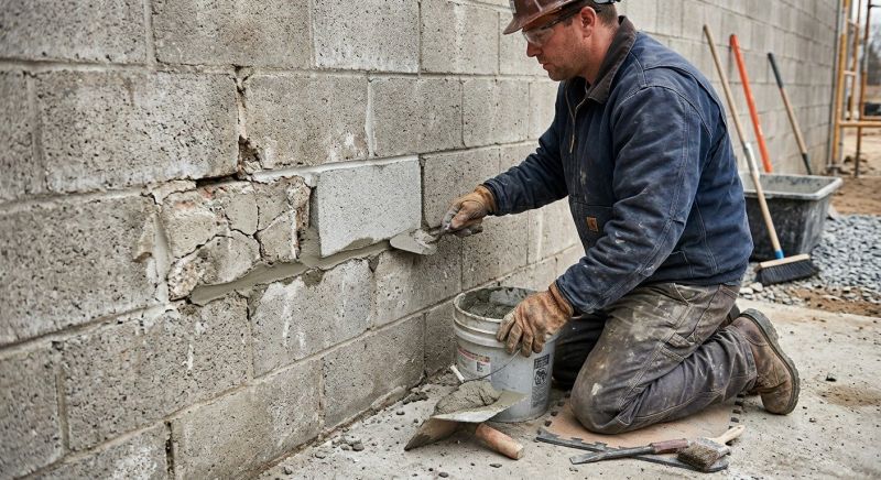 Block Wall Repair in Vallejo, CA