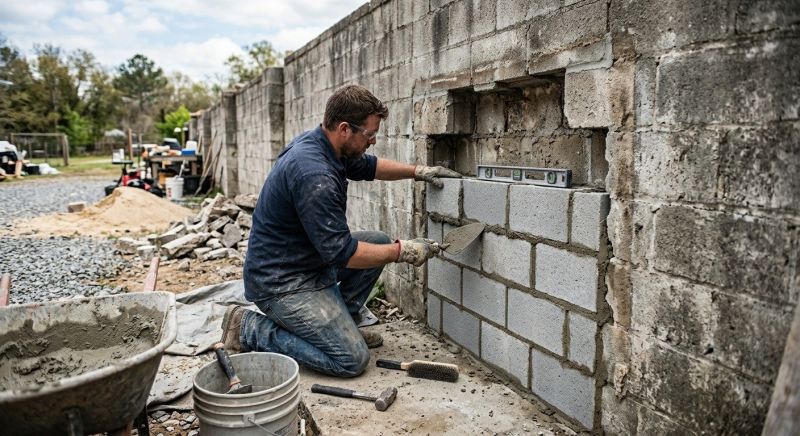Block Work Repair in Marin County, CA