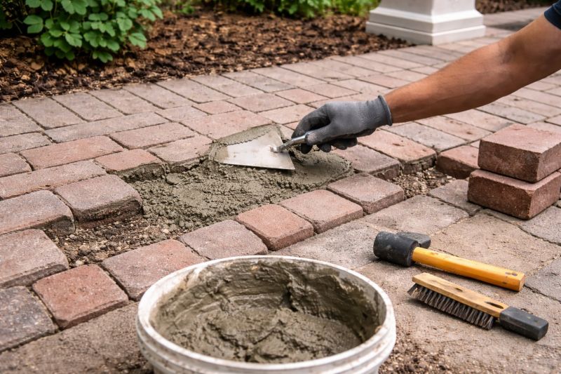Brick Flatwork Repair in Brisbane, CA