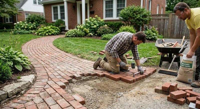Brick Flatwork Repair in Marin County, CA