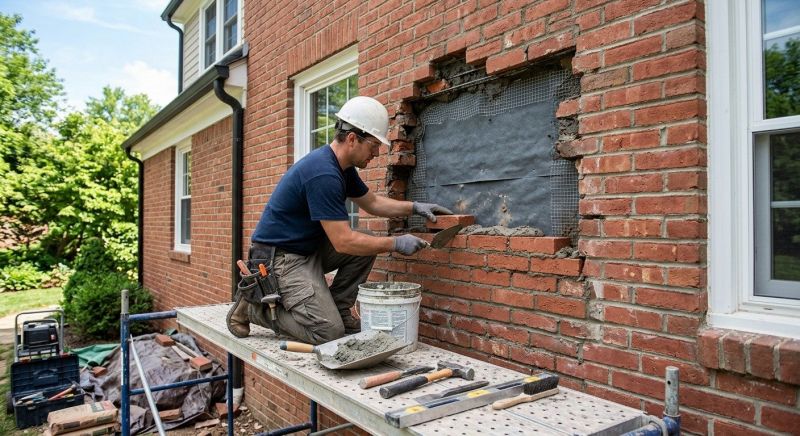 Brick Masonry Repair in Vallejo, CA