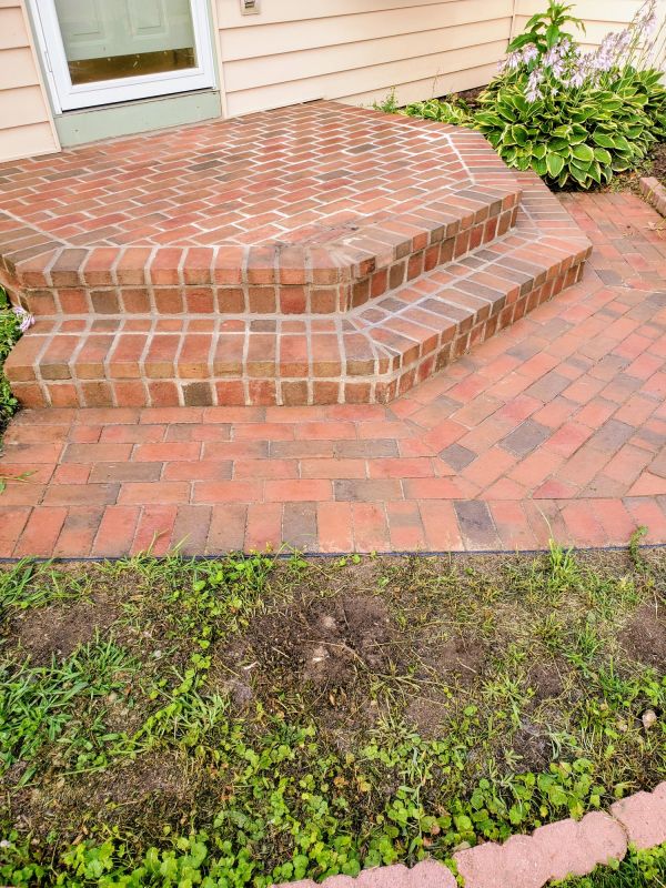 Brick Steps Repair in Marin County, CA