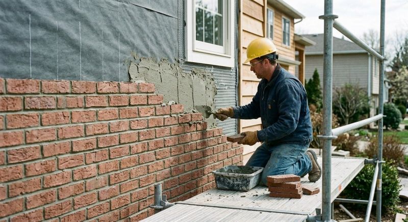 Brick Veneer Installation in Albany, CA