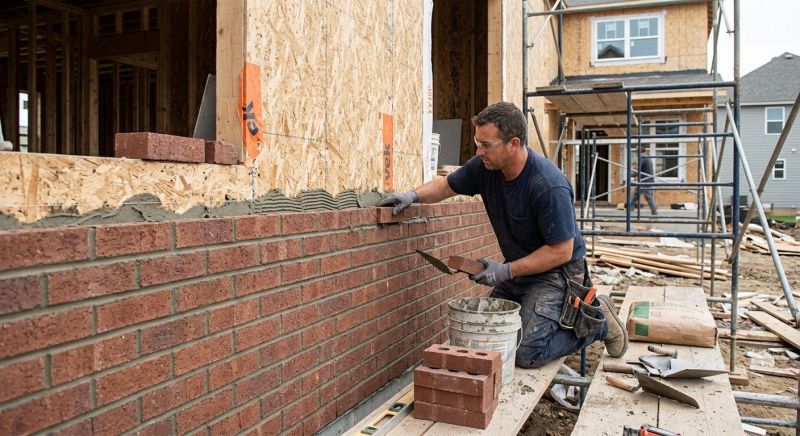 Brick Veneer Installation in Martinez, CA