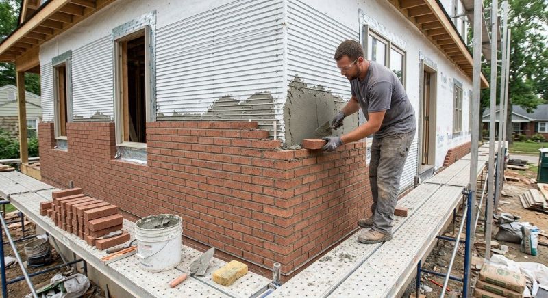Brick Veneer Installation in San Rafael, CA