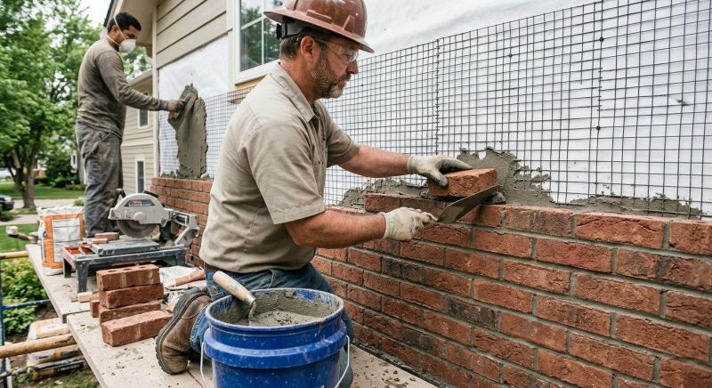 Brick Veneer Replacement in Alameda, CA