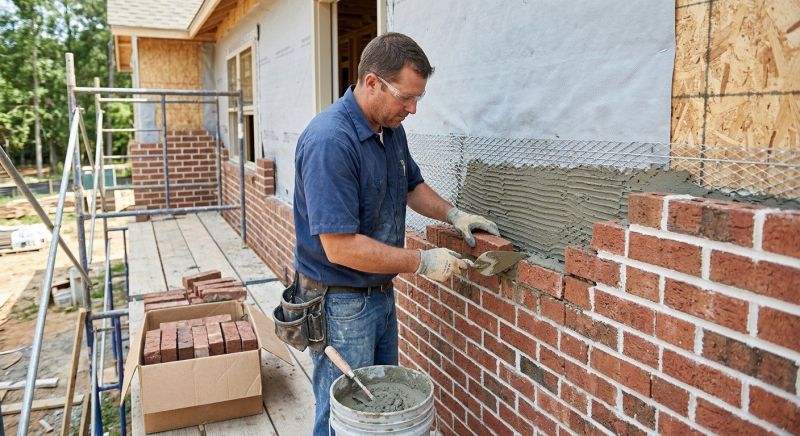 Brick Veneer Replacement in Larkspur, CA