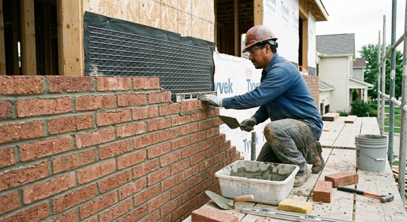 Brick Veneer Replacement in Petaluma, CA