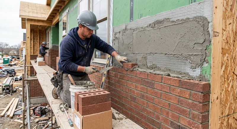 Brick Veneer Replacement in Pleasant Hill, CA