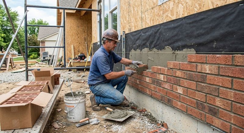 Brick Veneer Replacement in Vallejo, CA