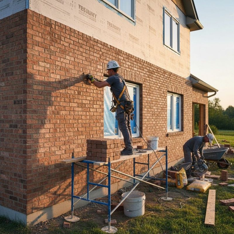 Brick Veneer Siding Installation in Marin County, CA