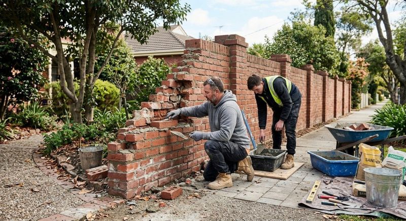 Brick Wall Repair in Albany, CA