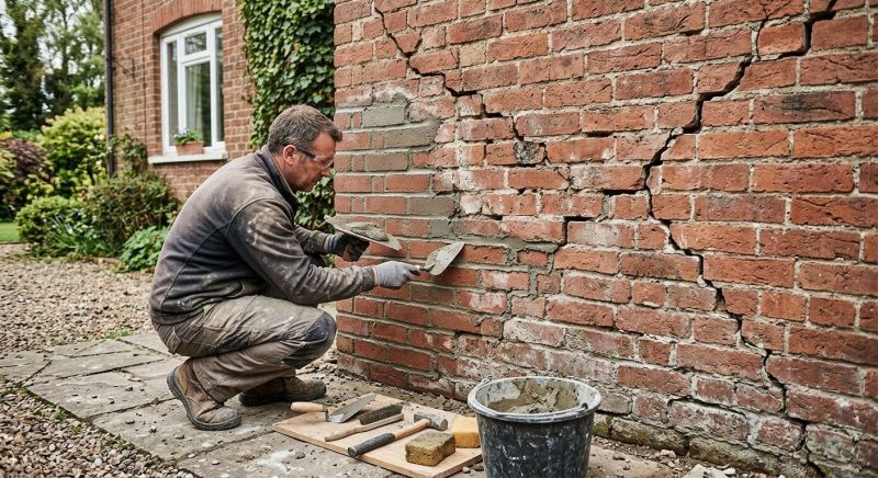 Brick Wall Repair in Brisbane, CA