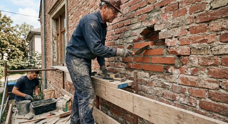 Brick Wall Repair in Larkspur, CA
