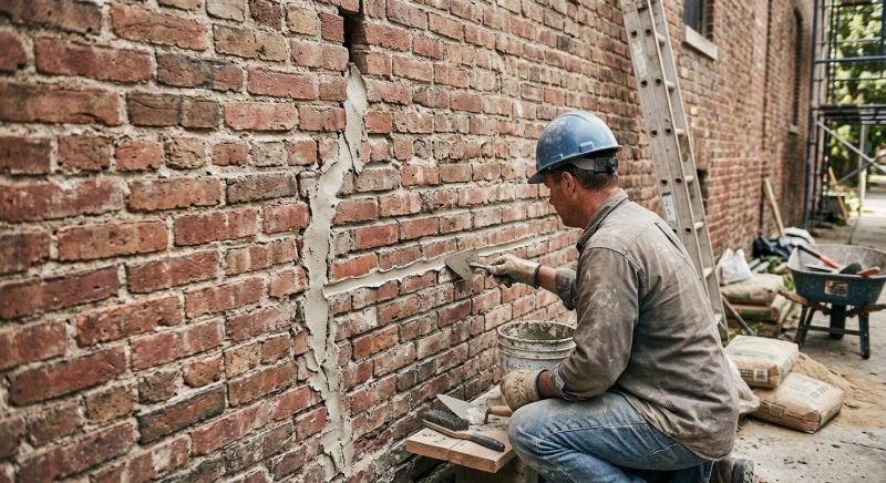 Brick Wall Repair in San Pablo, CA