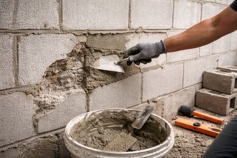 Concrete Block Repair in El Sobrante, CA
