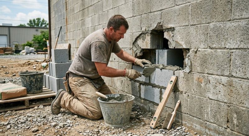 Concrete Block Repair in Oakland, CA