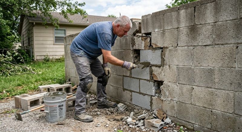 Concrete Block Repair in Oakland, CA