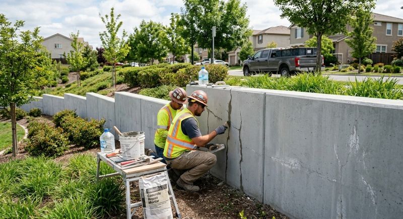 Retaining Wall Repair in Berkeley, CA
