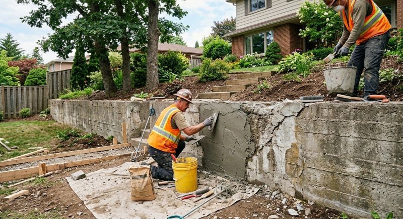 Retaining Wall Repair in Marin County, CA