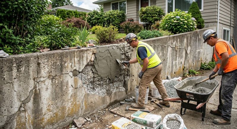 Retaining Wall Repair in Martinez, CA