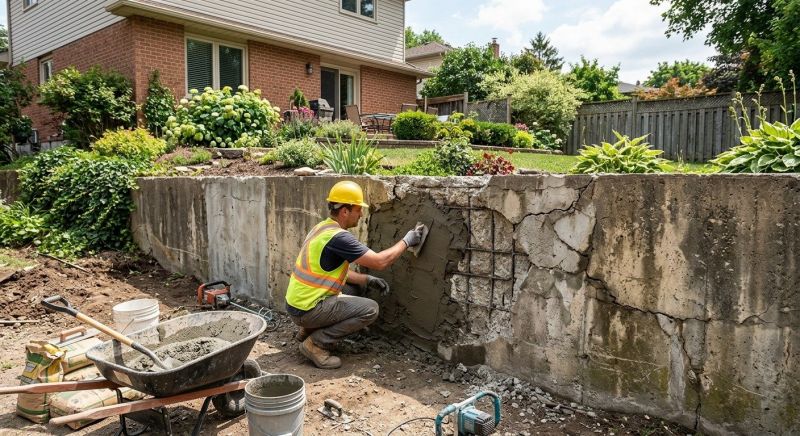 Retaining Wall Repair in San Mateo County, CA