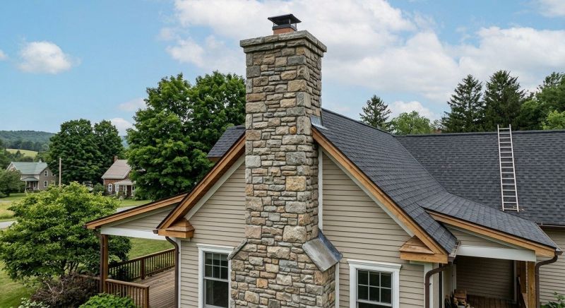 Stone Chimney Installation in Vallejo, CA