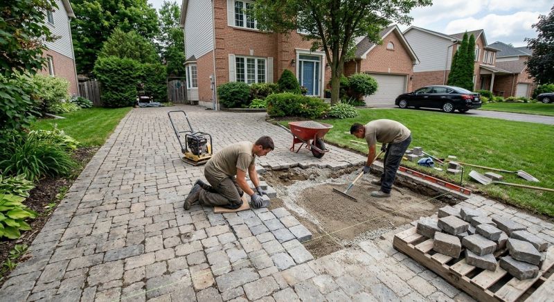 Stone Driveway Repair in Marin County, CA