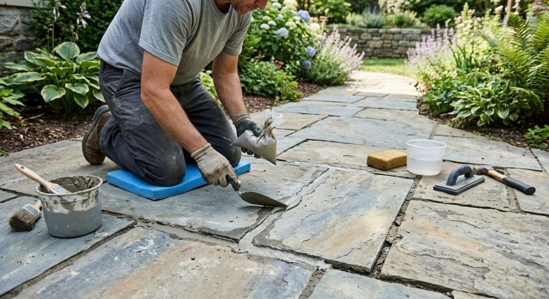Stone Driveway Repair in Marin County, CA