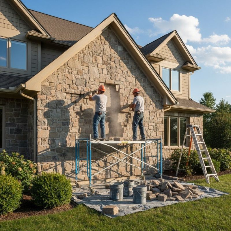 Stone Veneer Repair in Greenbrae, CA