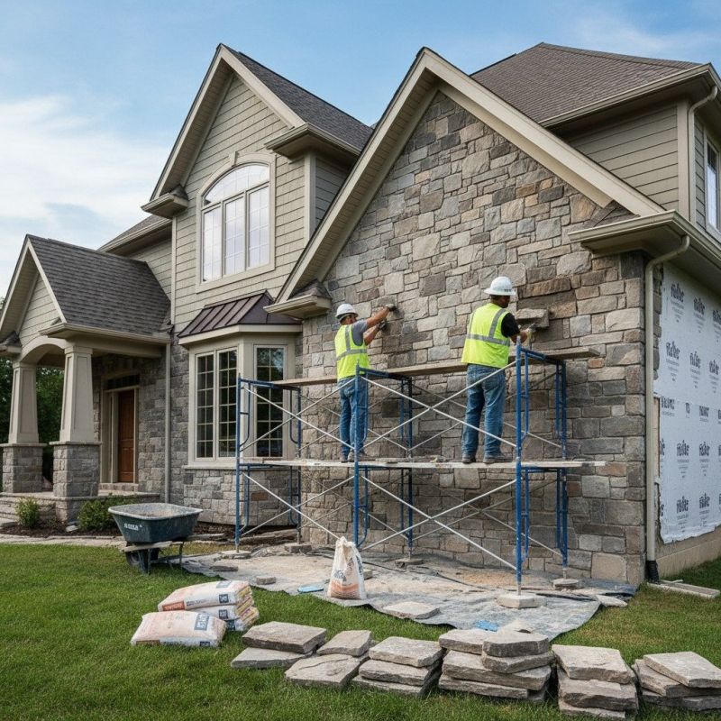 Stone Veneer Repair in Marin County, CA
