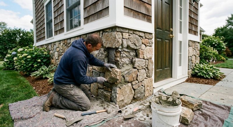 Stone Veneer Repair in Moraga, CA