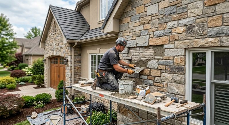 Stone Veneer Repair in Sonoma, CA
