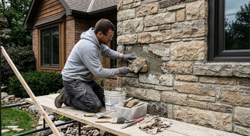 Stone Veneer Repair in South San Francisco, CA
