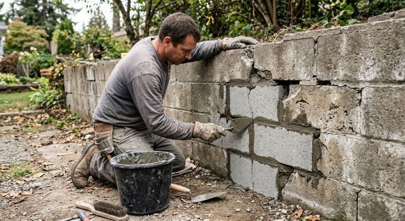 Stone Wall Repair in Alameda, CA