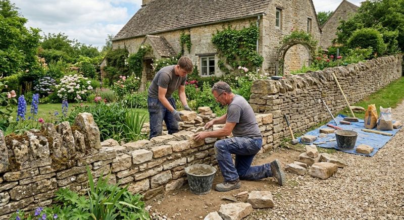 Stone Wall Repair in Albany, CA