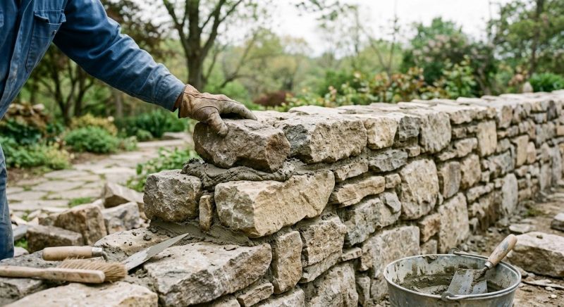 Stonework Installation in Larkspur, CA